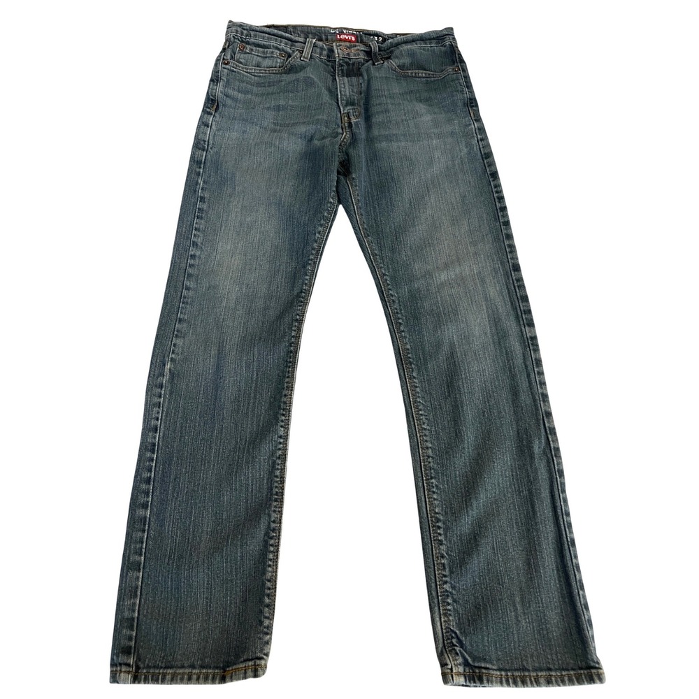 Denizen Levi's 232 Slim Straight Fit Mens Jeans Medium Wash 32x32 (31 x29 actual